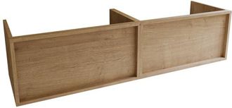 Saniclass Holz Frame Badkameronderkast - 160x45x40cm - 2 lades - Eiken natural