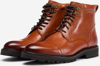 Oliver Sweeney Mens Runcorn Boots in Tan Leather - Size UK 10