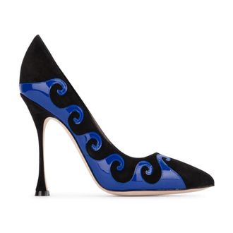 Manolo Blahnik Mujer, Zapatos, Azul, Talla: 36 EU