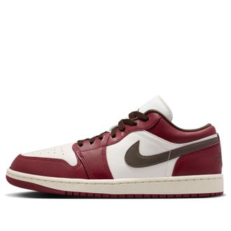Nike Jordan Air Jordan 1 Low SE Sail Baroque Brown Team Red IX5004-121