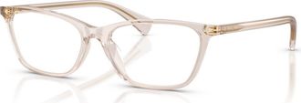 Ralph Lauren 55mm Rectangle optical glasses in Beige at Nordstrom