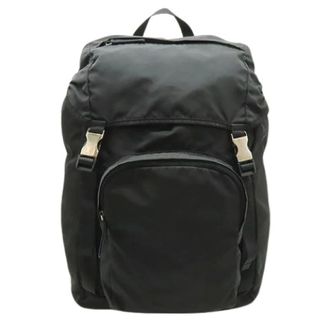 Prada Pre-owned Vintage Rugzak - Heren - Pre-owned - Zwart - Maat: ONE Size Nylon