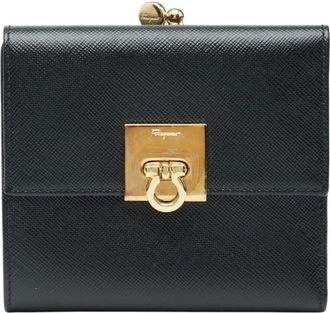 Ferragamo Leather Wallet (Bi-Fold) (Pre-Owned)