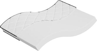vidaXL Foam Mattress Medium Soft 140x190 cm Vidaxl