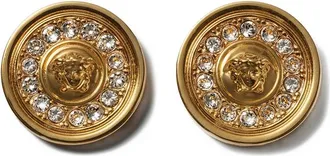 Versace Medusa Crystal Earrings