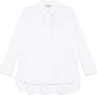 Twinset Donna, Camicette, Bianco, L, new