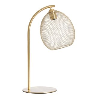 Light & Living L&aacute;mpara De Mesa - Moroc - Dorado - Metal - - Light&living