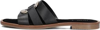 Notre-V Slider - Dames - Sandalen - Zwart - 37 EU - Schoenen