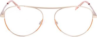 M Missoni Ladies Gd Pea Pilot Eyeglass Frames MMI-0023-K67