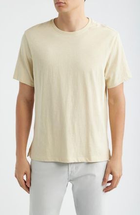 Robert Barakett Brightwood Slub Cotton T-Shirt in Soft Yellow at Nordstrom, Size Xx-Large