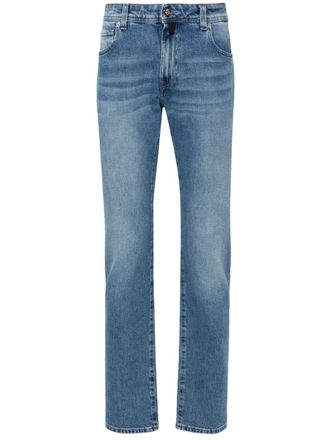 Billionaire Boys Club logo-patch jeans - Blue