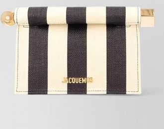 Jacquemus small rond carr&eacute; clutch chain strap