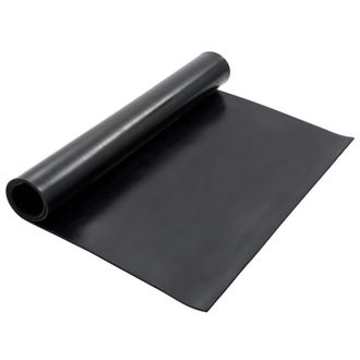 vidaXL Alfombra Para El Suelo Negro 1,2 X 2 M Goma Vidaxl