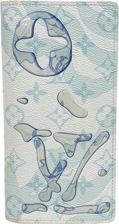 Louis Vuitton Blue Long Wallet (Bi-Fold) (Pre-Owned)