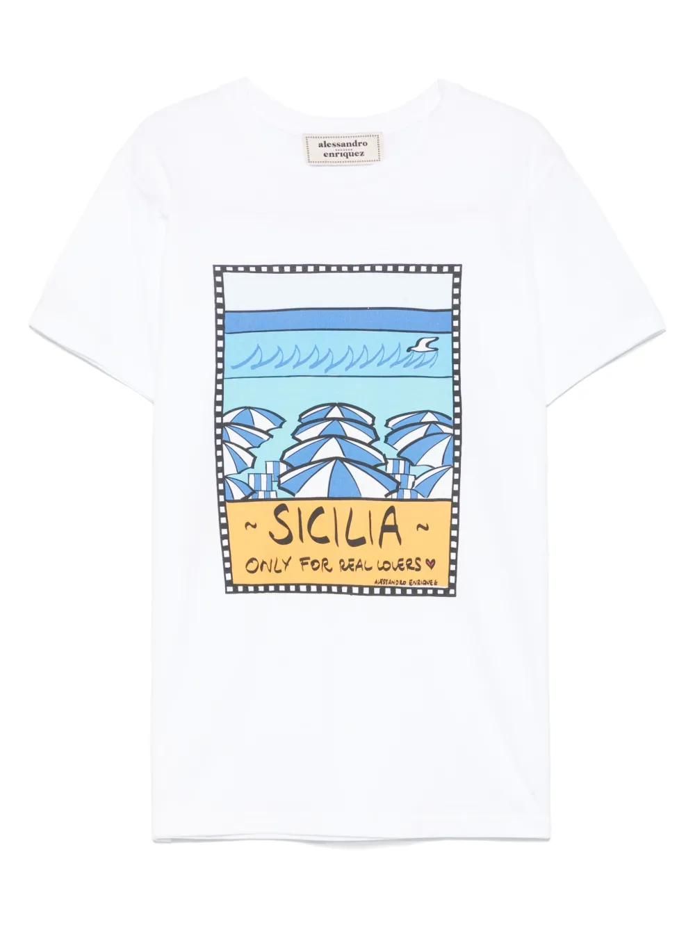 T-shirt Alessandro Enriquez SALDI: Acquista fino al −28