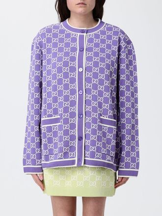 Gucci Cardigan di cotone GG Gucci
