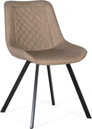 Giner&Colomer Set de dos sillas en color beige