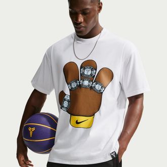 Nike Kobe Nike Mens Dri-FIT Basketball T-Shirt in White | IR6993-100