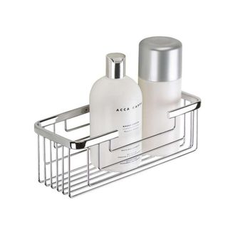 No Brand No Brand - Gedy 24191300100 Angular Porta Gel De Pared De Varillas Cromo Brillo - Ref: 24191300100