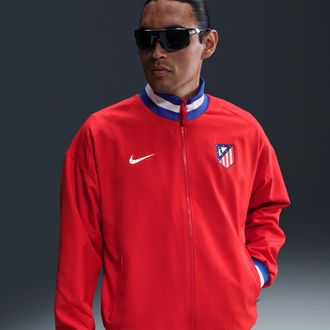 Nike Atl&eacute;tico Madrid Strike Nike Mens Dri-FIT Soccer Anthem Jacket in Red | HJ6387-614