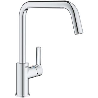 GROHE Start Mezclador Monomando De Fregadero Con Limitador De Caudal, Cromo (30470000) - Grohe