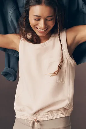 Pilcro Knit Project Sunstone Tank Top