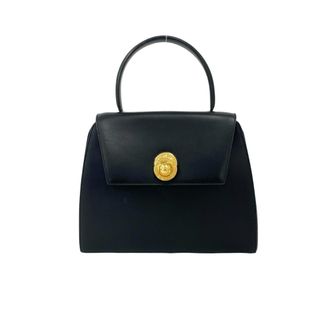 Celine Black Leather Handbag Tote Bag (Pre-Owned)