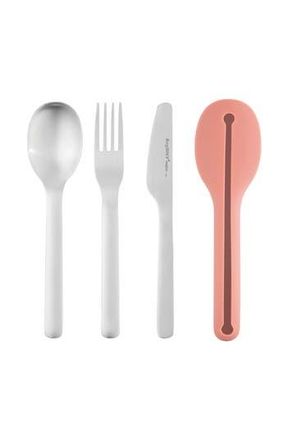 Berghoff Stainless Steel Utensil Travel Set in Pink at Nordstrom Rack