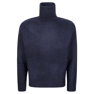 Paolo Pecora Maglia Lupetto - Knitwear - Hombre - Azul - XL