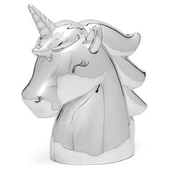 Zilverstad Alcanc&iacute;a De Plata Para Ni&ntilde;os, Elegante, Regalo De Unicornio Tama&ntilde;o: 125x65x125 Mm Sku: Zv6166061