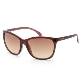 Calvin Klein Womens 60mm Milky Brown Sunglasses