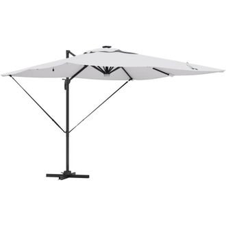 vidaXL Parasol Roma Beige 286 X 285 X 270 Cm Aluminio, Poli&eacute;ster Vidaxl
