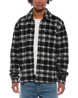 Rta Rta Parlan Wool & Alpaca-Blend Shacket