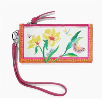 Brighton French Garden Card Pouch In Multi