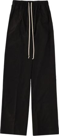 Rick Owens Dietrich Drawstring Pants - Dames - Wijde Broeken - Zwart - M - Broeken