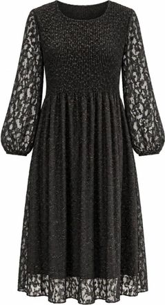 2-Biz UMA Jurk - Dames - Jurken - Zwart - Maat: XL