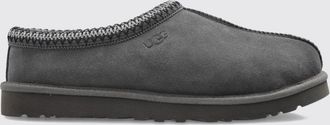 UGG Tasman II Suede Slippers with Wool Lining and Contrast Stitching