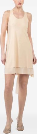 SETCHU layered mini dress - Beige