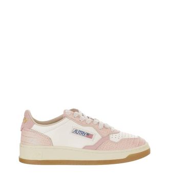 Autry Pink Medalist Sneakers