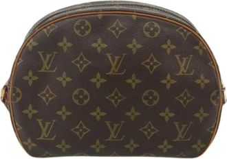 Louis Vuitton Pre-owned Vintage Leather Cross Body Bag - Dames - Vintage Schoudertas - Bruin - ONE Size - Leer - Vintage