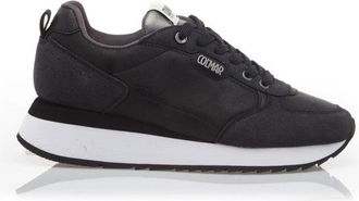 Colmar Sporty Black Sneakers With Raised Sole