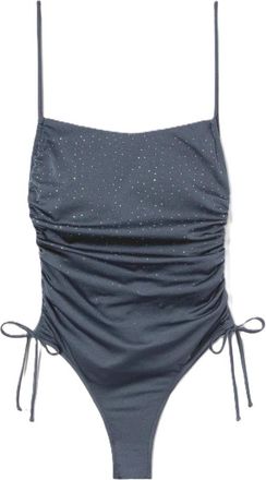 MC2 Saint Barth Eliya One Piece Badpak - Dames - Badpakken - Grijs - S - Nylon - Badmode