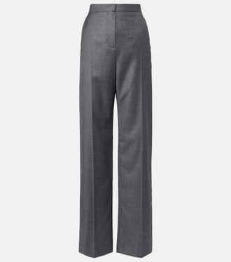 Givenchy High-rise wool straight pants