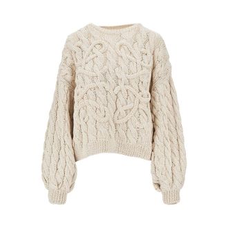 Loewe Cotton and wool Anagram sweater Woman S