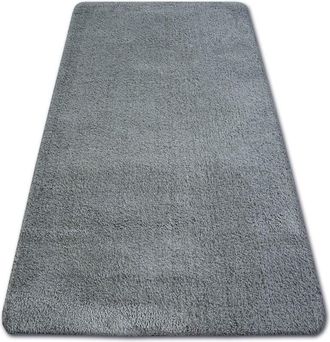 RugsX Alfombra Shaggy Micro Antracita Grey 80x150 Cm