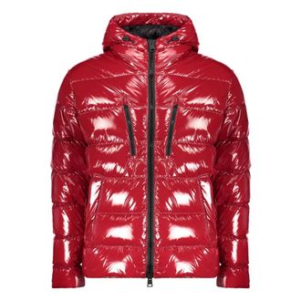Herno Heren, Jassen, Rood, Maat: 3XL Leer