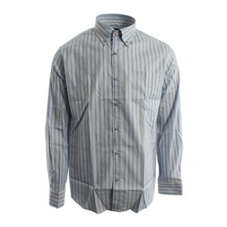 Paul & Shark Casual Shirt - Heren - Casual Overhemden - Blauw - 2XL - Katoen - Overhemden