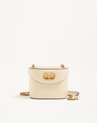 Valentino Garavani Vanity Bag Valentino Garavani Vain In Vitello Lucido Donna BURRO UNI