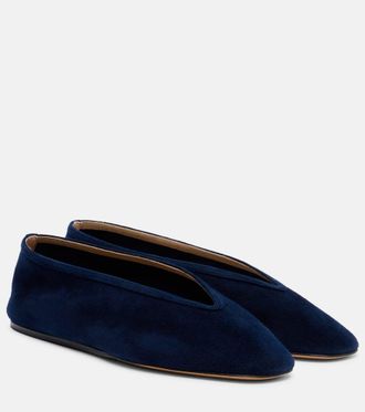 Le Monde Beryl Luna suede ballet flats