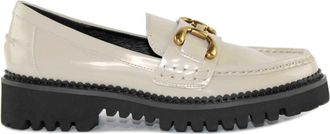 Bibi Lou Beige Lakleren Loafer - Dames - Loafers - Beige - 38 EU - Schoenen